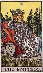 Rider-Waite-Smith Major Arcana card 03: The Empress