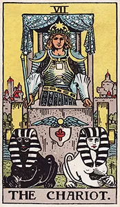 Rider-Waite-Smith Major Arcana card 07: The Chariot