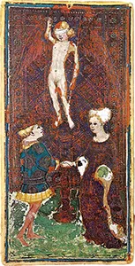Visconti-Sforza card 06: L'Amore