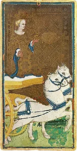 Visconti-Sforza card 07: Il Carro
