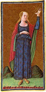 Visconti-Sforza card 17: La Stella